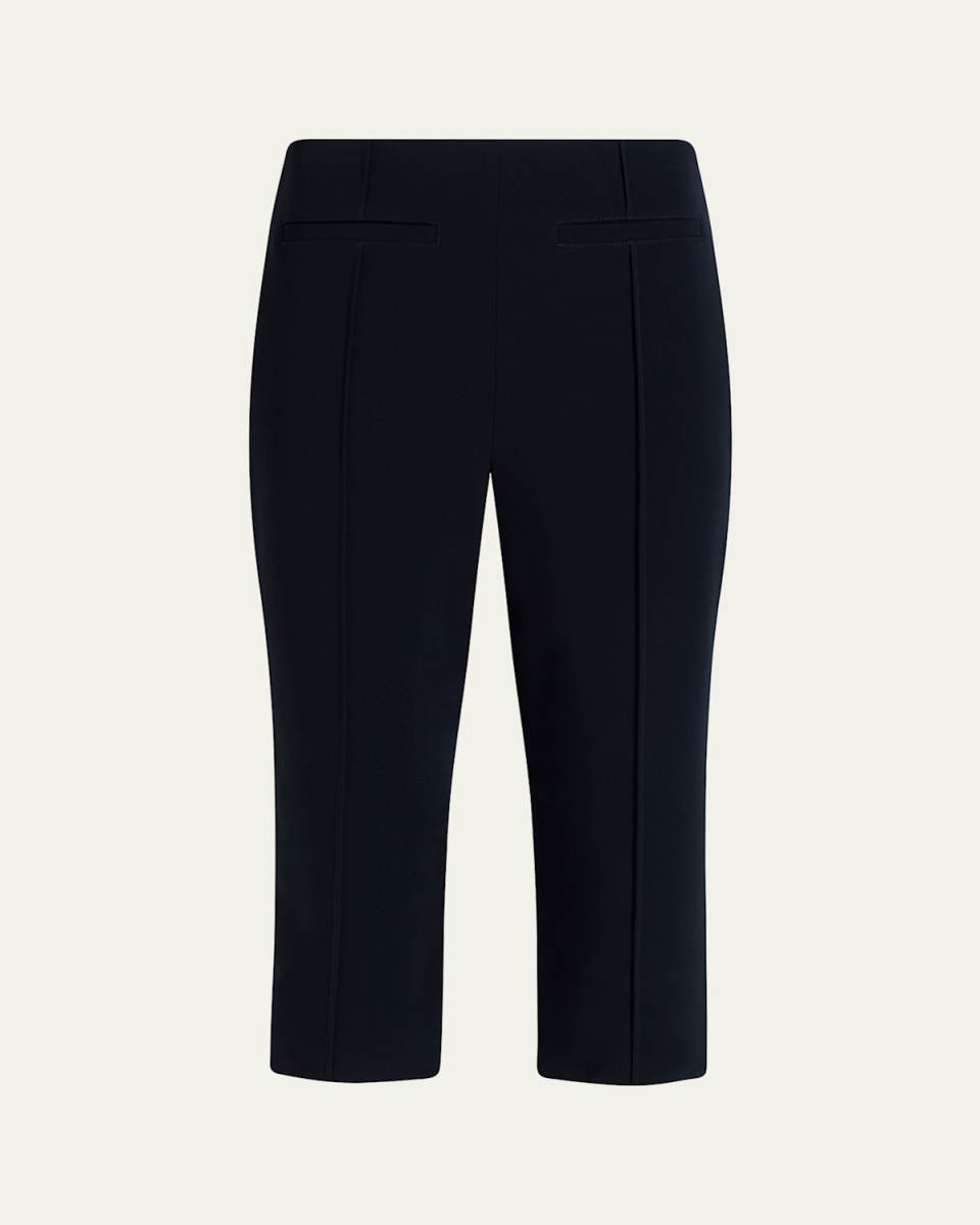 Lemonis Pintuck Capri Pants